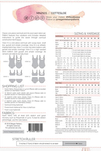 Megan Nielsen Patterns - Cottesloe Swimsuit & Bikini Set - Size 0-20