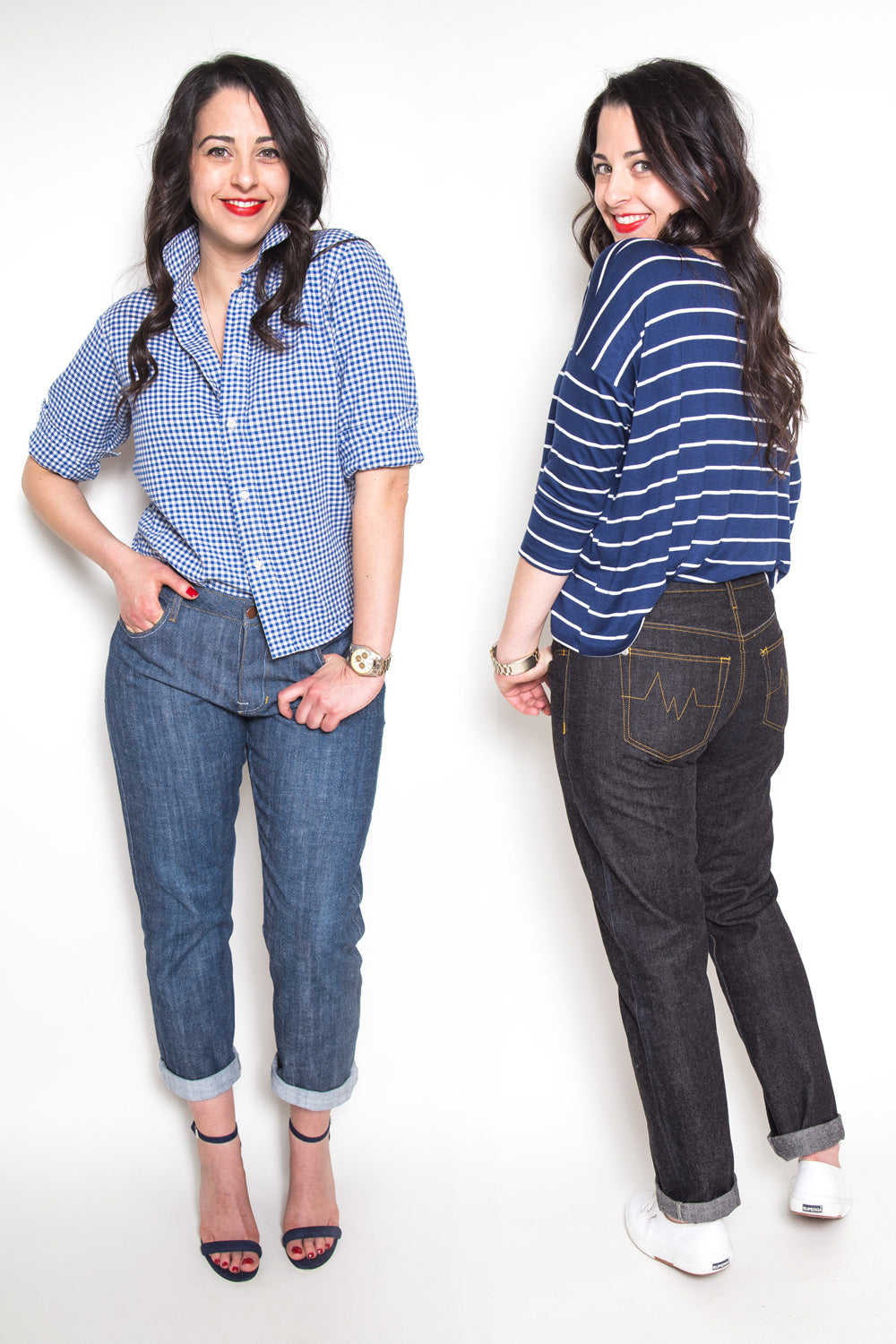 Closet Core Patterns - Morgan Boyfriend Jeans - Sizes 0-20