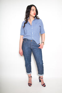 Closet Core Patterns - Morgan Boyfriend Jeans - Sizes 0-20