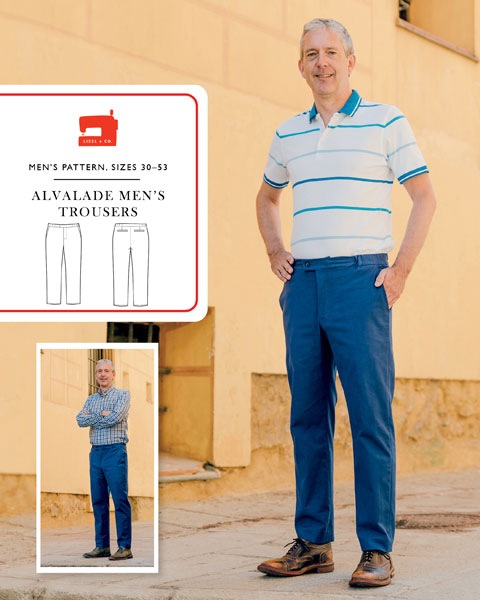 Liesl + Co - Alvalade Men's Trousers - Sizes 30-53