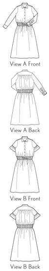 Liesl + Co - Tomigaya Shirt Dress - Size 0-20