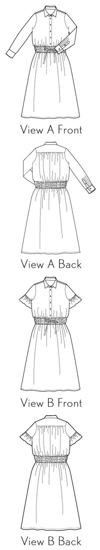 Liesl + Co - Tomigaya Shirt Dress - Size 0-20