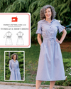 Liesl + Co - Tomigaya Shirt Dress - Size 0-20