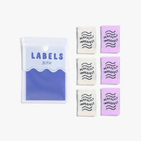 "Perfectly Imperfect" Woven Clothing Labels by Kylie and the Machine - 6 labels per pack