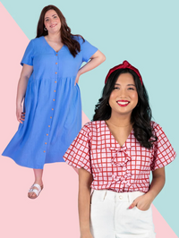 Tilly and the Buttons - Nell Dress + Blouse - Sizes 2-30