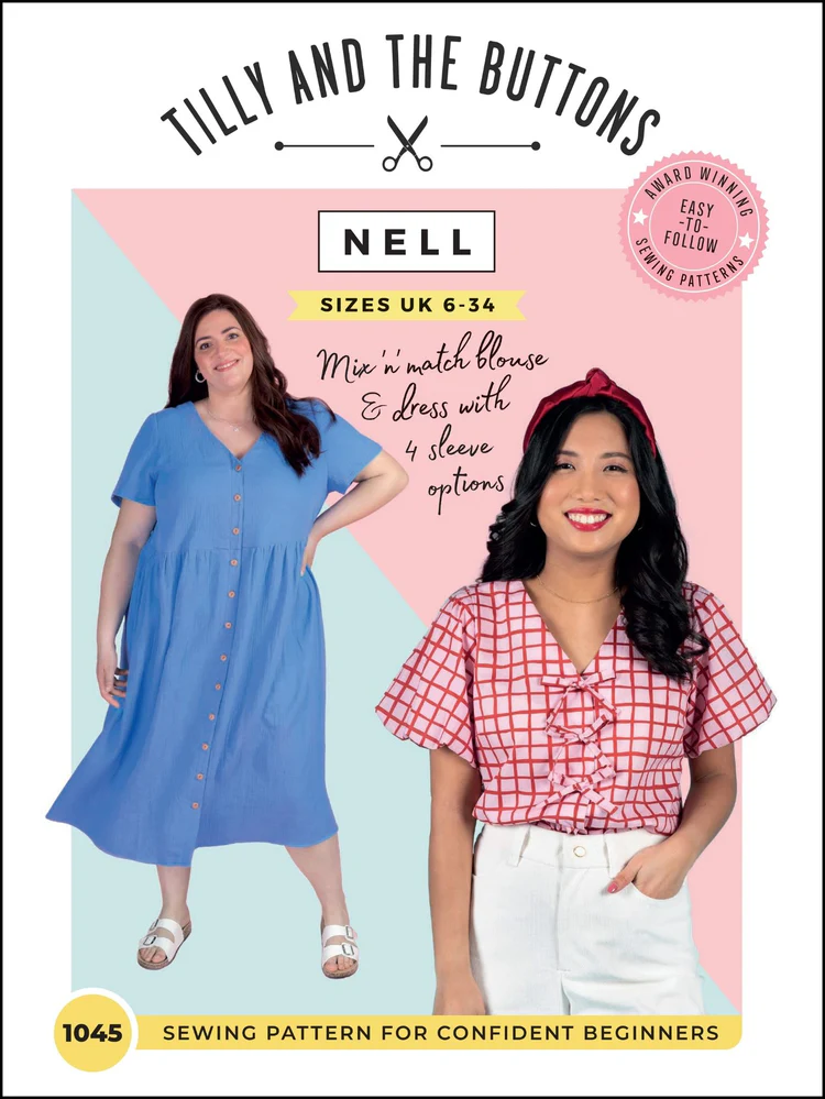Tilly and the Buttons - Nell Dress + Blouse - Sizes 2-30