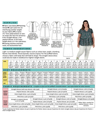 Tilly and the Buttons - Nell Dress + Blouse - Sizes 2-30