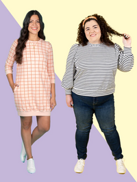 Tilly and the Buttons - Billie Sweatshirt & Dress - Sizes 2-30