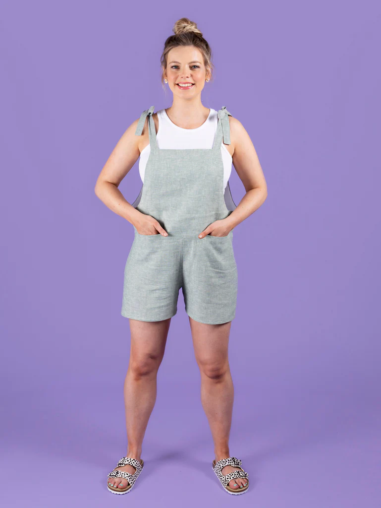 Tilly and the Buttons - Erin Dungarees & Overalls - Sizes 2-30