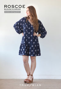 True/Bias - Roscoe Blouse & Dress - Sizes 0-18