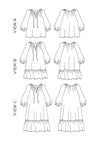 True/Bias - Roscoe Blouse & Dress - Sizes 0-18