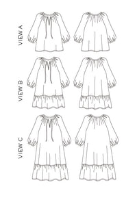 True/Bias - Roscoe Blouse & Dress - Sizes 0-18