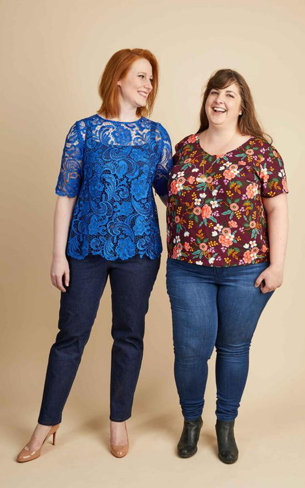 Cashmerette Patterns - Montrose Top - Sizes 12-32