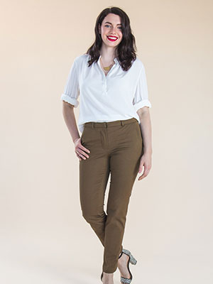 Closet Core Patterns - Sasha Trousers #13 - Sizes 0-20