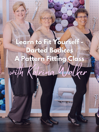 Learn to Fit Yourself Class with Katrina Walker - October 14, 4-8pm ET via Zoom