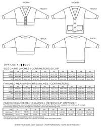 True/Bias - Marlo Sweater - Sizes 14-30
