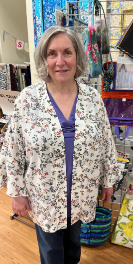 Modern Peignoir Robe/Topper - Serger Club Class with Pamela Leggett - Monday, January 20, 6-9pm ET via Zoom