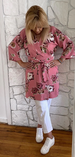 Modern Peignoir Robe/Topper - Serger Club Class with Pamela Leggett - Monday, January 20, 6-9pm ET via Zoom