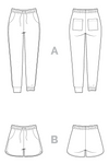 Closet Core Patterns - Plateau Joggers - Sizes 0-20