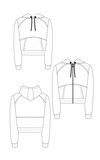 Cashmerette Patterns - Stanton Hoodie - Sizes 12-32